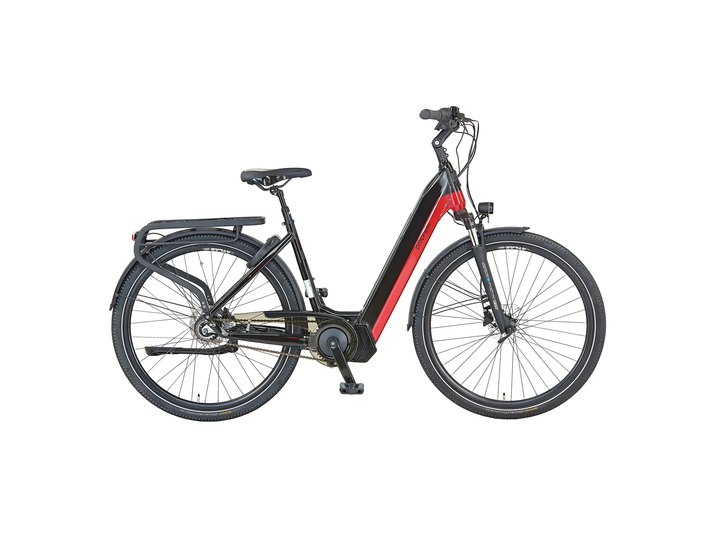 image-44-2.webp Prophete City E-Bike Geniesser 5.0 Damen 36 V Schwarz-Rot Glanz 28″ – Bild 1