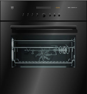 V-ZUG Combair SLP 60 BCSLP60Wg Backofen Spiegelglas