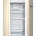 Sibir Oldtimer OT 274 CH Kühlschrank Champagne rechts