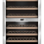 Caso WineComfort 66 Weinkühlschrank Edelstahl rechts