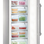 Liebherr GNPes 4355 BluPerformance Gefrierschrank Edelstahl links