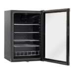 Kibernetik GK130L01 Getränkekühlschrank Schwarz rechts