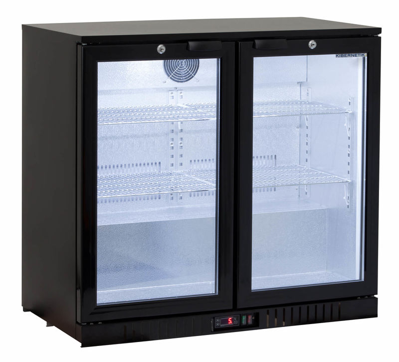 IP074497-1.jpg Kibernetik KS208M Kühlschrank schwarz – Bild 1