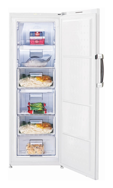 IP081636.jpg Sibir GSN2301 Gefrierschrank Weiss rechts – Bild 1