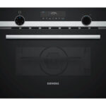 Siemens CM585AMS0 Kompaktbackofen mit Mikrowelle Edelstahl