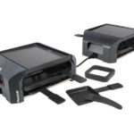 Stöckli four4 PizzaGrill Set Raclettegrill Anthrazit