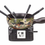 Nouvel Military Käsefondue Set 9-tlg