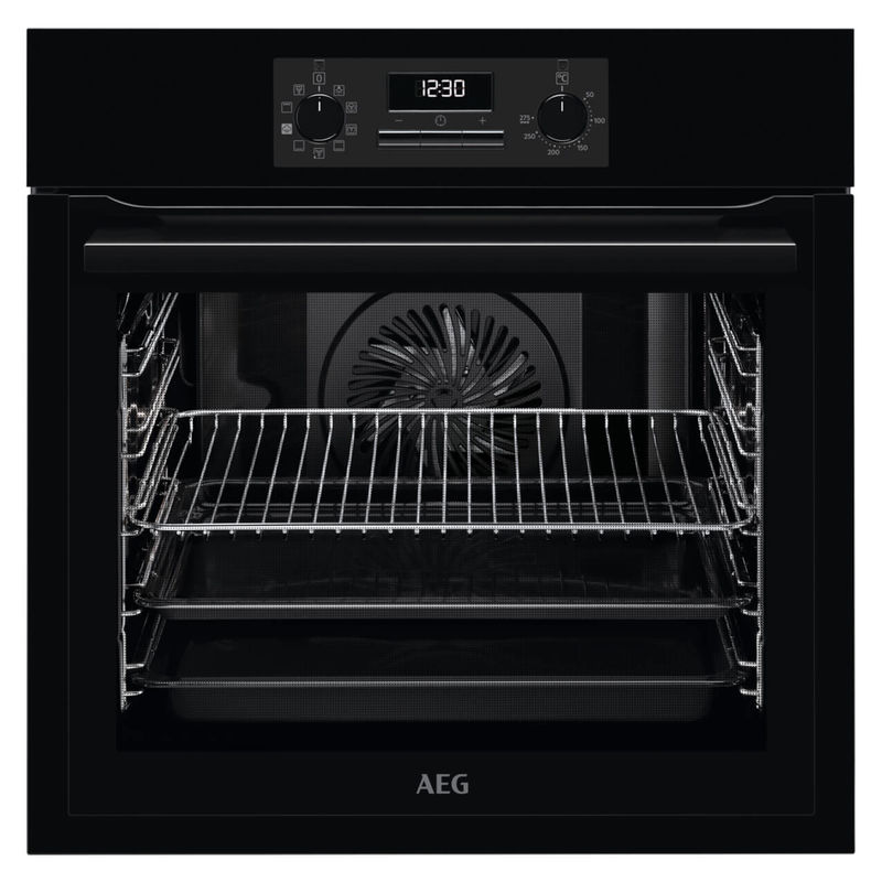 IP097581.jpg AEG BOBZDB Backofen Schwarz – Bild 1
