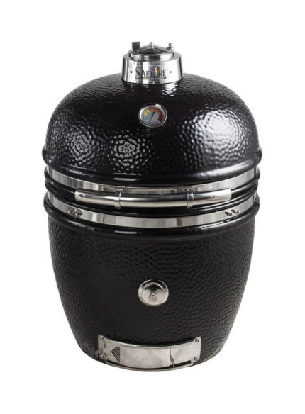 SAFFIRE PLATINUM 19 Keramik Grill schwarz ohne Fahrgestell