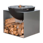 Nouvel Olympia Feuer- und Grillkugel Stahl Ø 80 cm