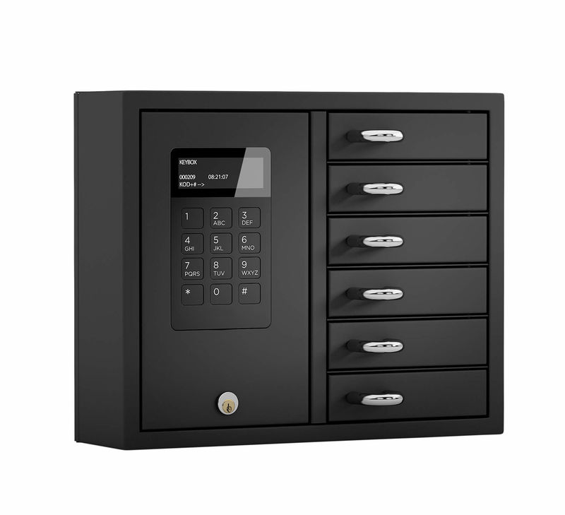 IP101484-1.jpg Bopp KeyIntellico-Premium 6 Schlüsselausgabesystem schwarz – Bild 1