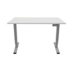 Contini höhenverstellbarer Bürotisch RAL 7045 1.8x0.8m grau