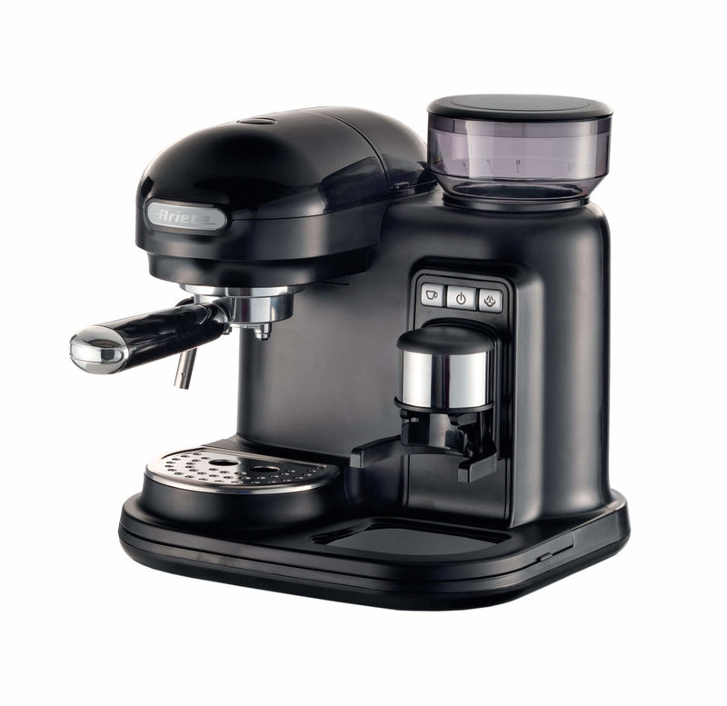 IP316906-1.jpg Ariete 1318-MOD-BK Siebträgermaschine schwarz – Bild 1