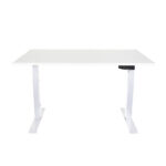 Contini höhenverstellbarer Bürotisch 2.0x0.9m weiss