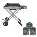 Weber Traveler Grill inkl. Gas-Kartusche