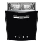 SMEG STFABBL3 Geschirrspüler 50's Style Schwarz