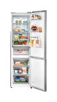 Trisa Kombi Kühlschrank 378 L, Edelstahl