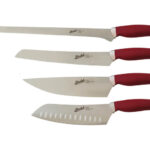 Berkel Teknica Set mit 4 Messern Rot