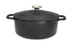 Chasseur Schmortopf oval schwarz Ø 31cm