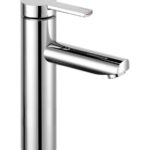 Keuco Plan blue Einhebel-Waschtischmischer 130 chrom