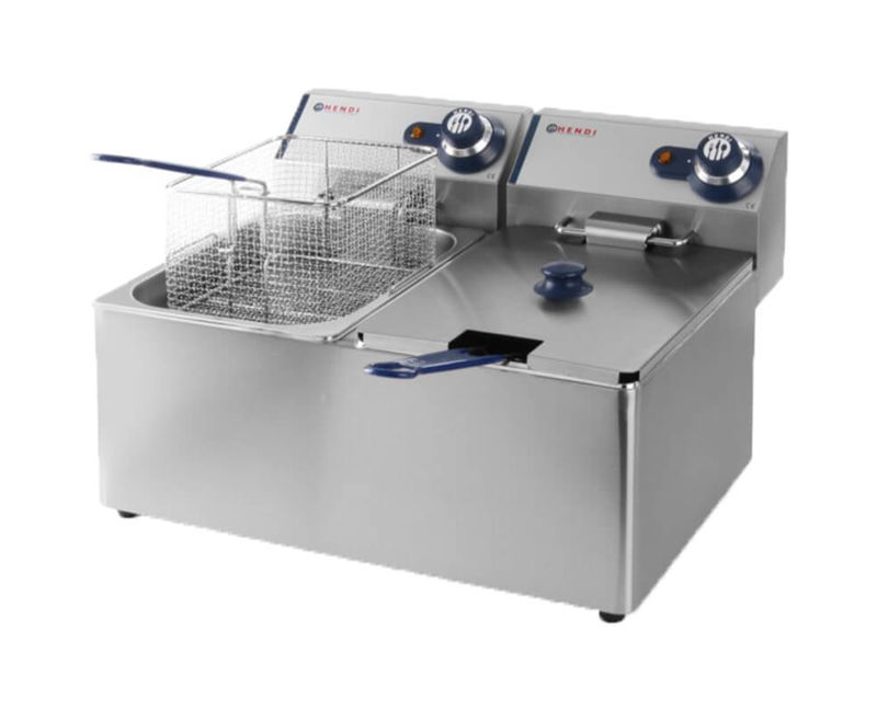 IP337541-1.jpg Hendi Blue Line Gastro-Fritteuse 2x8L – Bild 1