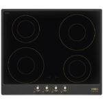 SMEG SI764AOM Kochfeld Cortina Anthrazit