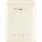SMEG LVFABCR3 Geschirrspüler 50's Style Creme