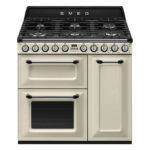 SMEG TR93P Victoria Gasherd Creme