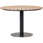 Schou HECTOR Gartentisch Nonwood Ø113CM