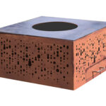 Eldur Garden Fire Pro Cube 70 Feuerschale