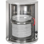 Bartscher Tellerwärmer mit Glastür 30-40 Teller