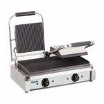 Bartscher Doppel-Kontaktgrill gerillt/gerillt