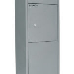 Rottner T06399 Parcel Keeper 1000 Stand Paketbriefkasten Silber
