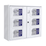 Rottner T05380 Keysystem 6 Schlüsselausgabe Elektronikschloss Weiss