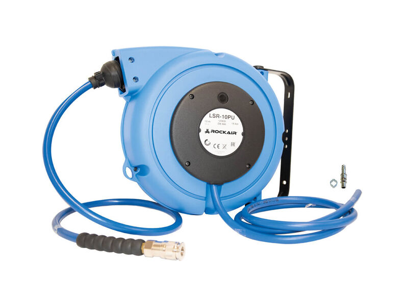 IP350525-3.jpg Rockair LSR-10PUK Druckluft-Schlauchaufroller Kunststoff – Bild 1