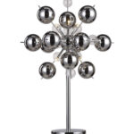 Näve Explosion Tischleuchte Chrom 73 cm
