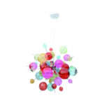 Näve Explosion Pendelleuchte Bunt 65 cm