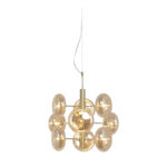 Näve Explosion Smoky Pendelleuchte Amber 53 cm