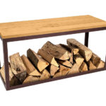 Nouvel Timber Outdoor Sitzbank Braun