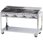 Hendi Green Fire 4 Brenner Grillsystem Edelstahl