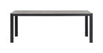 Schou Gartentisch Noah 205x90cm Schwarz/Grau