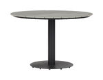 Schou Gartentisch Hector Ø113 cm Schwarz/Grau