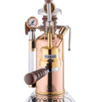 La Pavoni LPLESE01EU Esperto Edotto Siebträgermaschine Kupfer