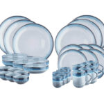 Björn Genesis Full Service Geschirr Set 36 tlg. Blau