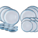 Björn Genesis Essentials Service Geschirr Set 18 tlg. Blau