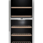 Caso WineComfort 1260 Smart Weinkühlschrank Edelstahl rechts