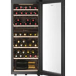 Haier HWS77GDAU1 Weinschrank Schwarz rechts inkl. Weinset