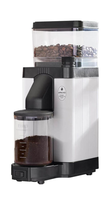 Moccamaster KM5 Burr Grinder Kaffeemühle Weiss Matt