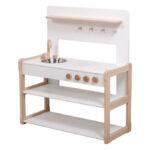 WOOD & LUCK WAL2081-W Spielzeugküche Weiss
