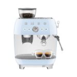 Smeg EGF03PBEU 50's Style Espressomaschine Pastellblau
